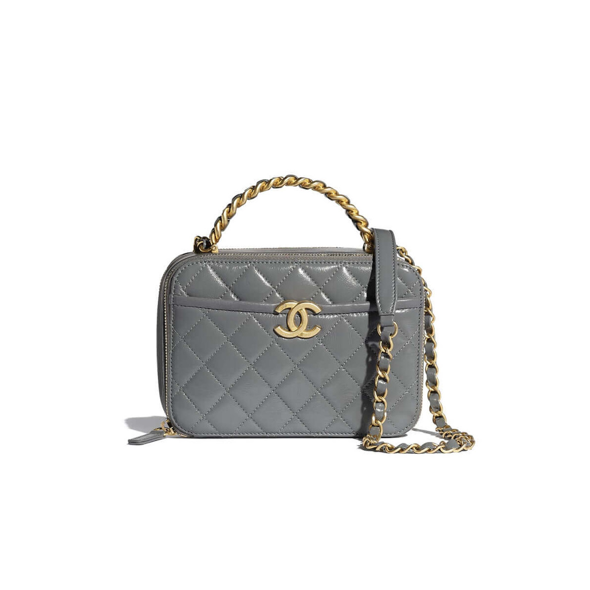 Chanel Lambskin Vanity Case AS2179