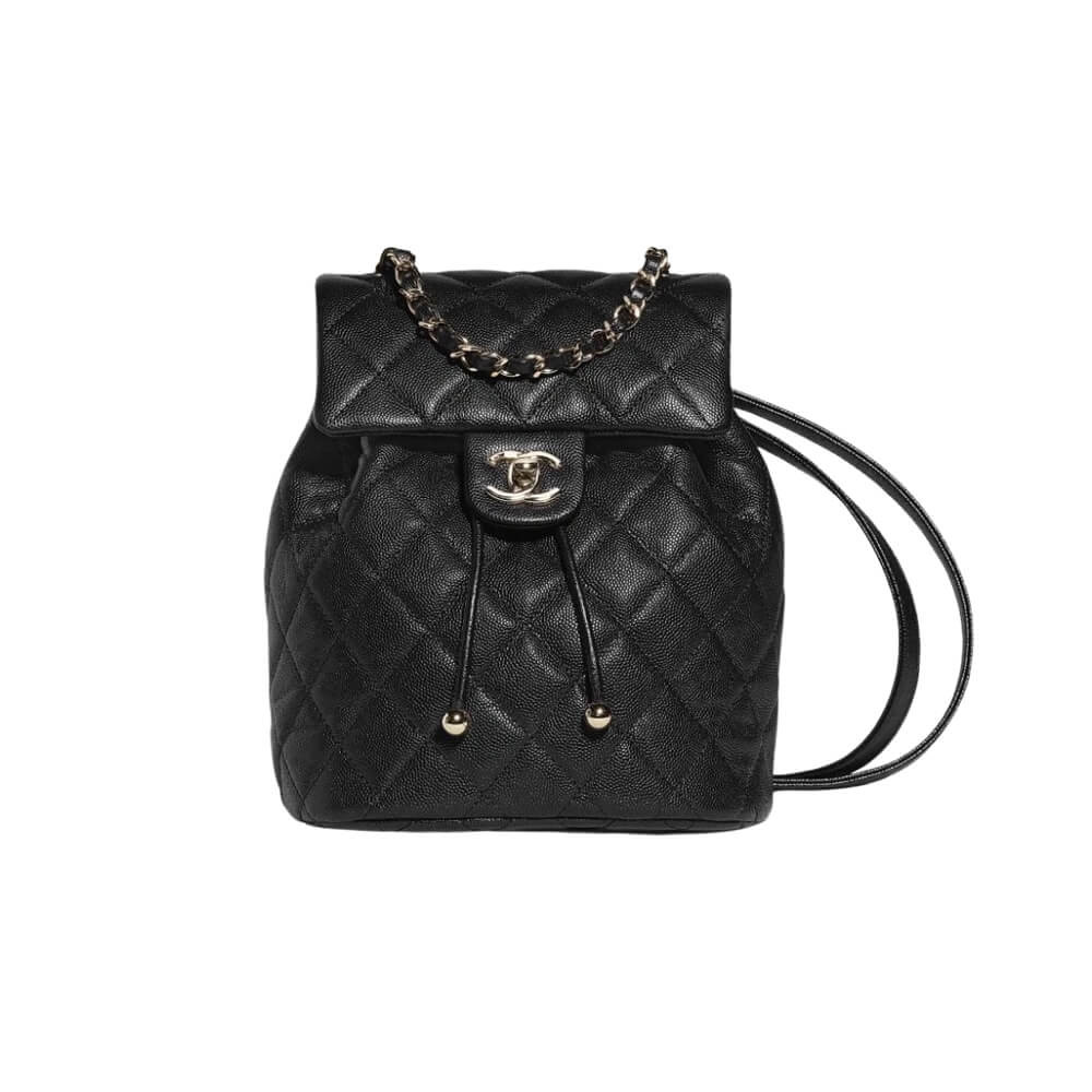 Chanel Small Backpack Grained Calfskin AS4058