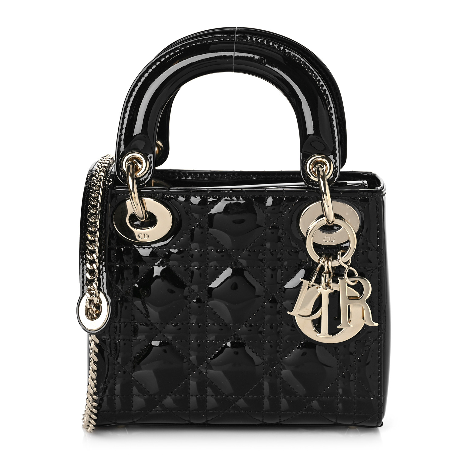 CHRISTIAN DIOR  Mini Lady Dior Black