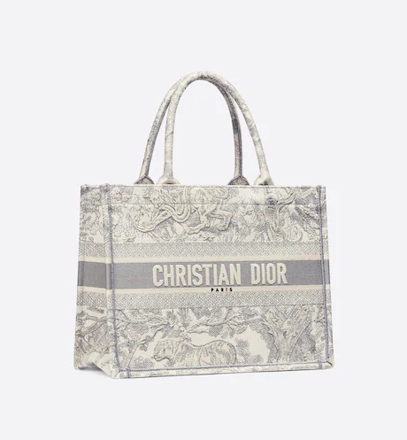 DIOR BOOK TOTE Gray Toile de  (36 x 27.5 x 16