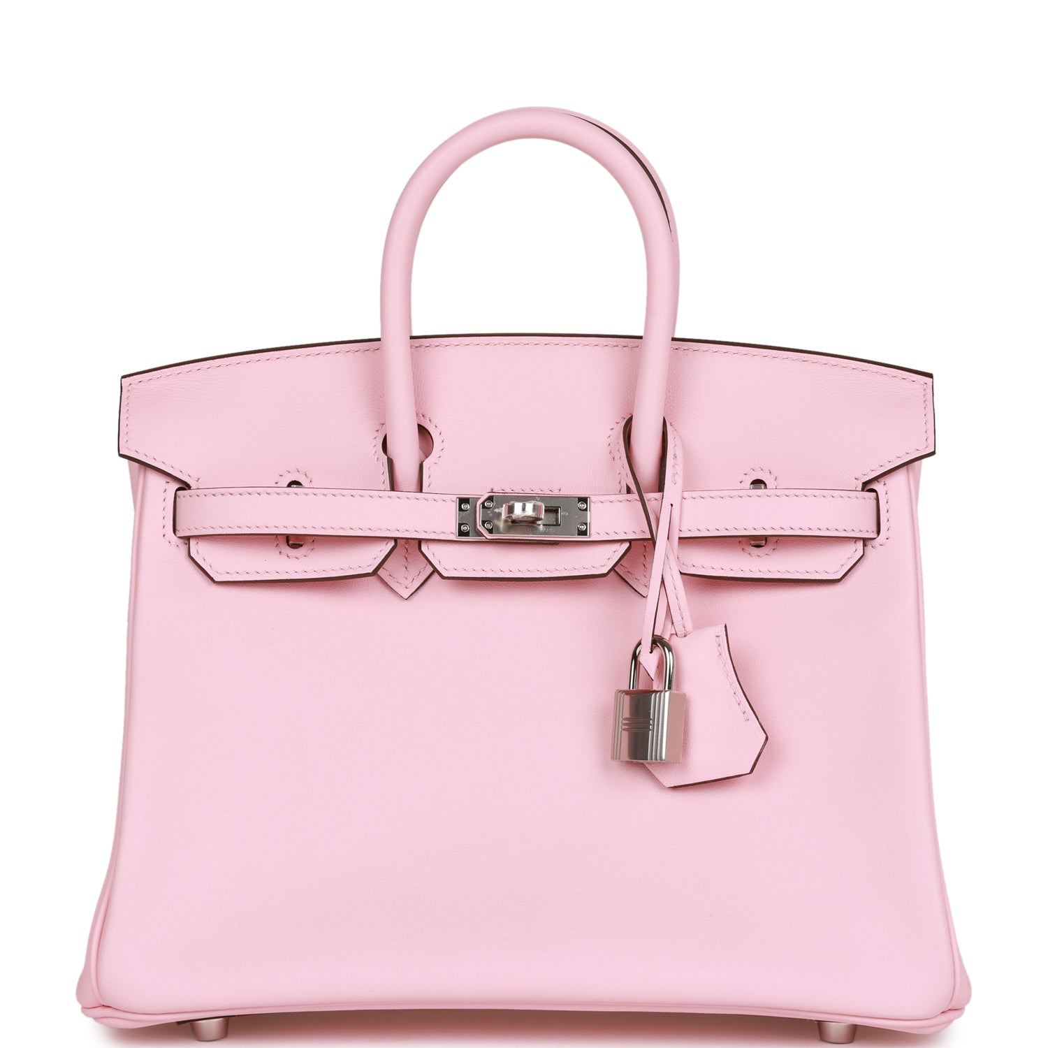 Hermès Birkin 25 Rose Sakura Swift Palladium Hardware