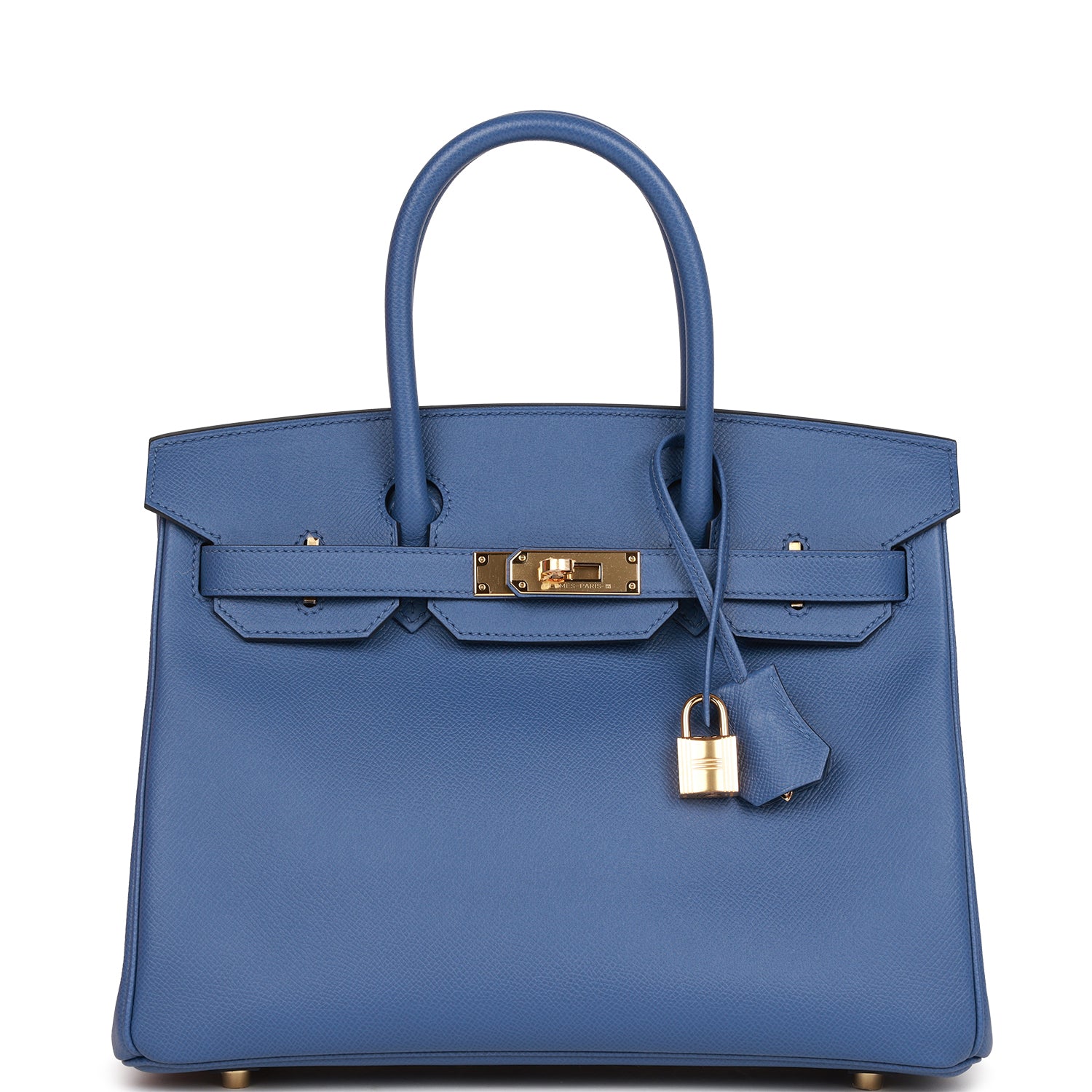 Hermès Birkin 30 Bleu Brighton Epsom Gold Hardware