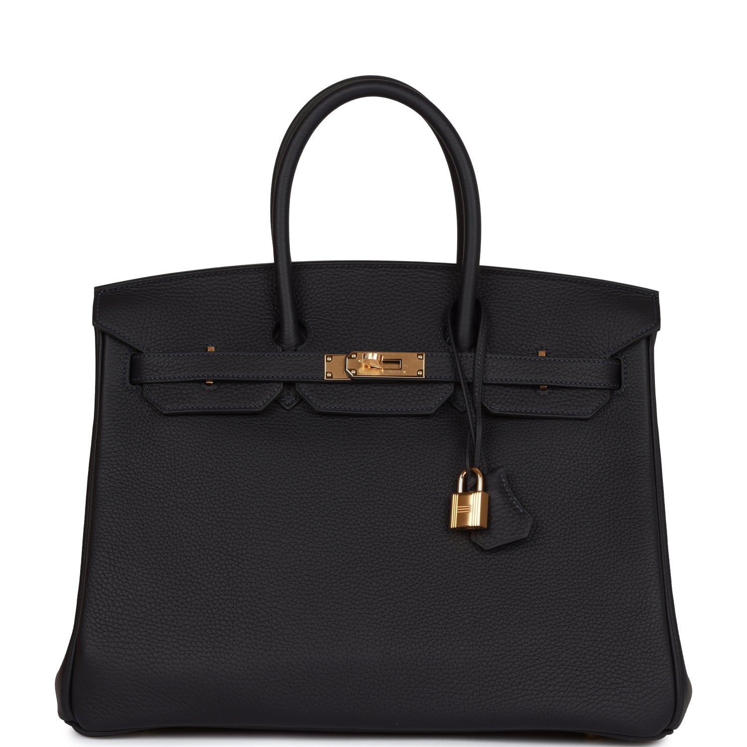 Hermès Birkin 35 Caban Clemence Gold Hardware