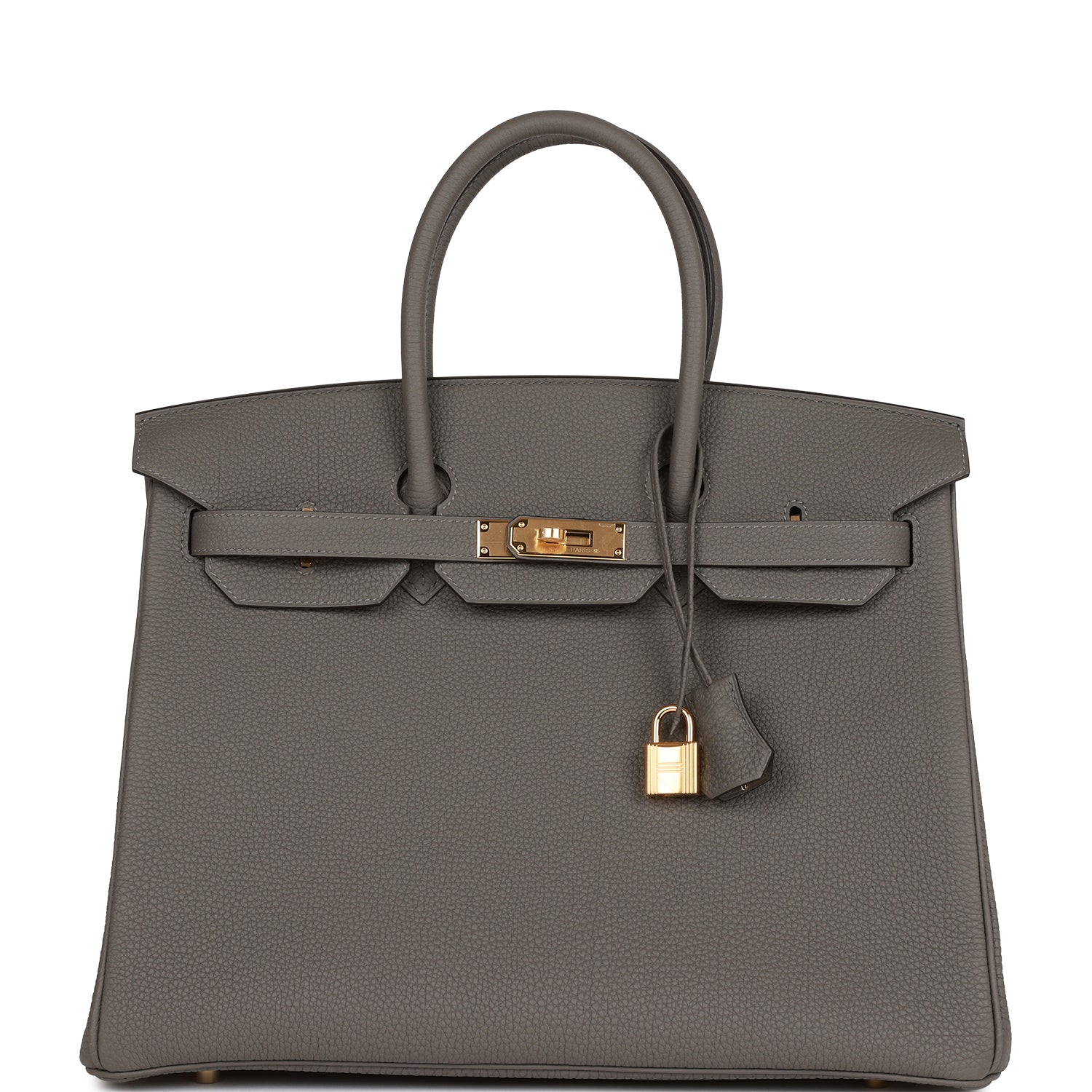 Hermès Birkin 35 Gris Meyer Togo Gold Hardware