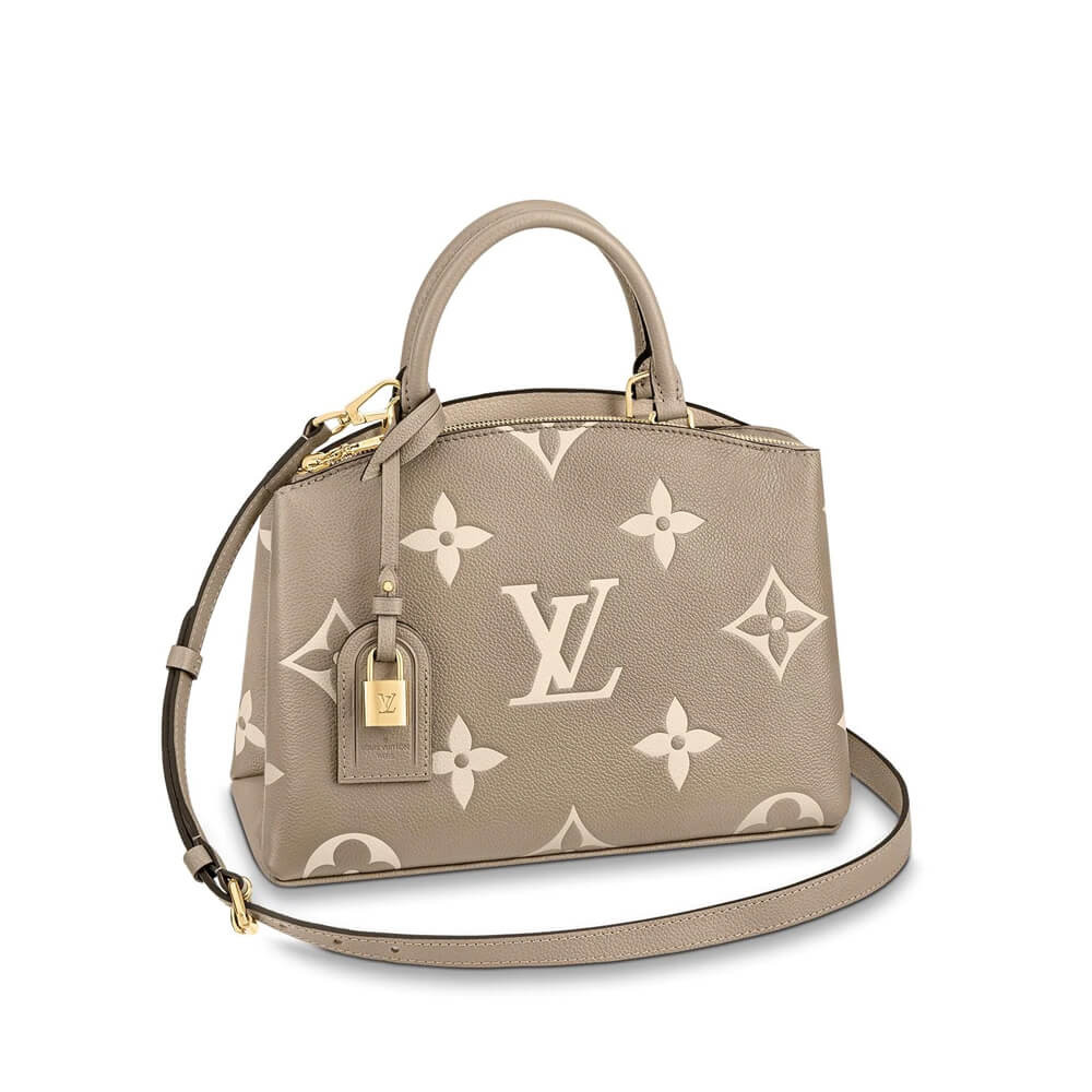 Louis Vuitton Bicolor Monogram Empreinte Leather Petit Palais M58914