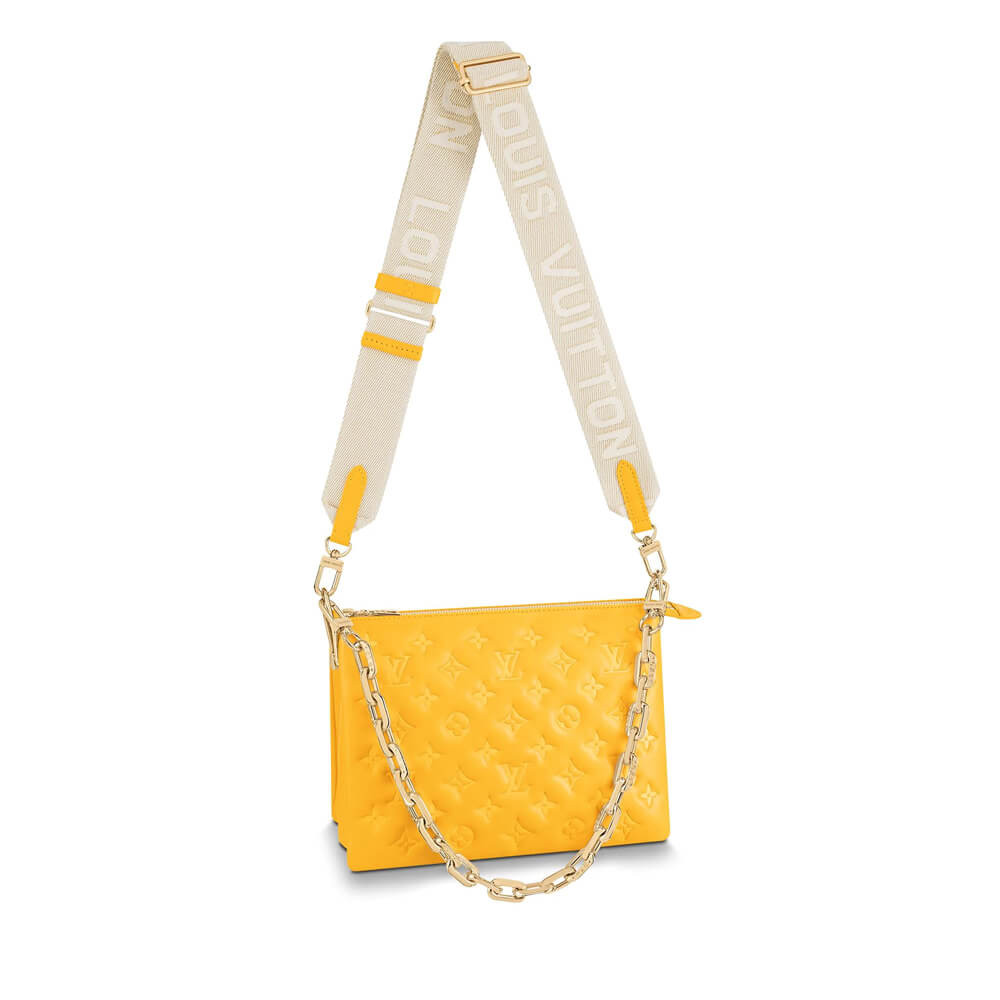 Louis Vuitton Coussin PM Bag M20378 Yellow