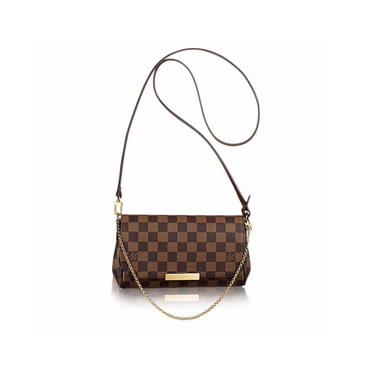 Louis Vuitton Damier Ebene Canvas Favorite PM N41276