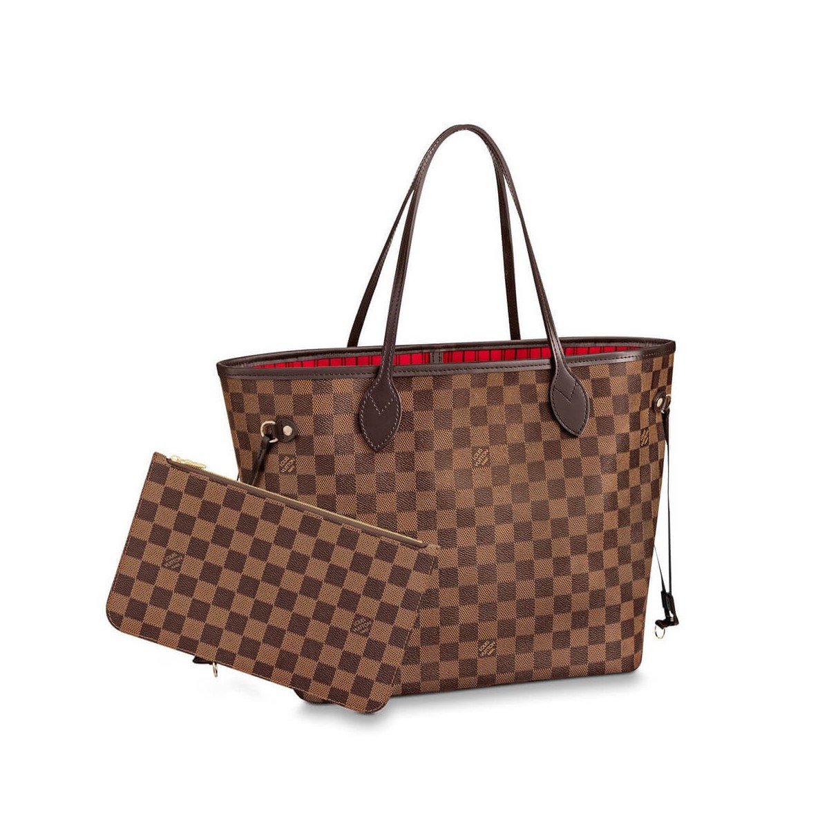 Louis Vuitton Damier Ebene Canvas Neverfull MM N41358