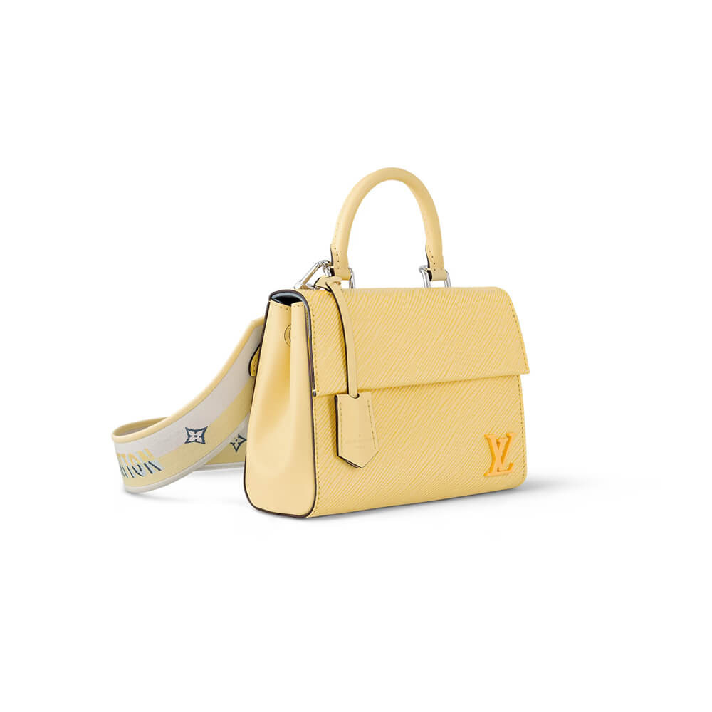 Louis Vuitton Epi Leather Cluny Mini M22616 Jaune Plume