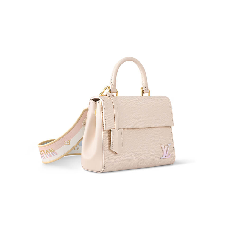 Louis Vuitton Epi Leather Cluny Mini M22946 Quartz White