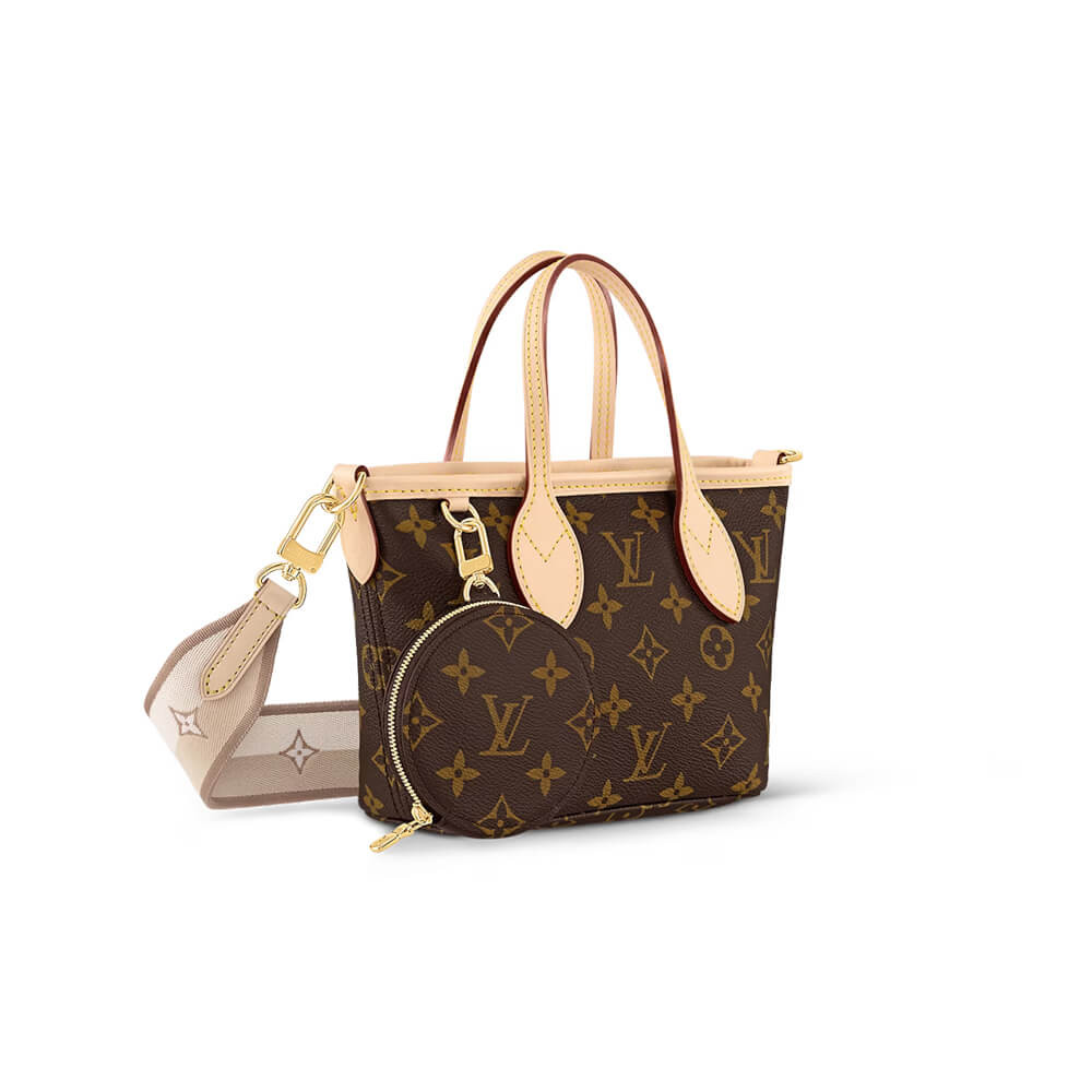 Louis Vuitton Monogram Canvas Neverfull BB M46705 Beige