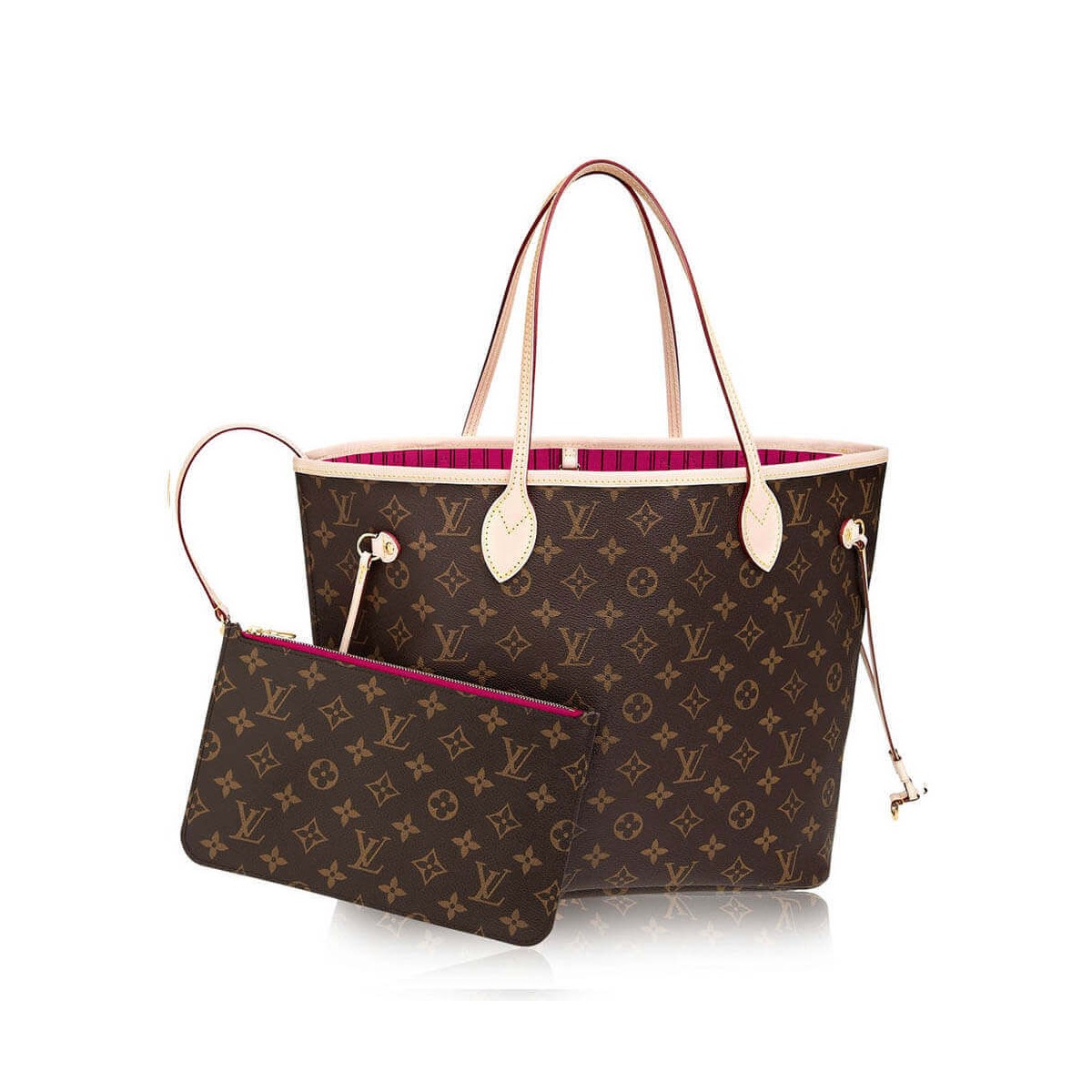 Louis Vuitton Monogram Canvas Neverfull MM M41178