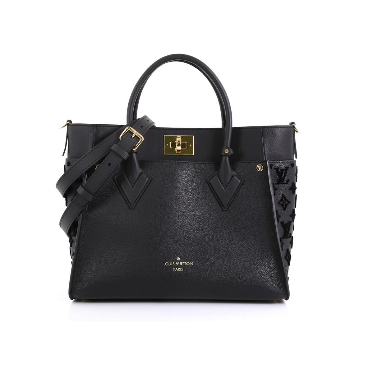 Louis Vuitton On My Side Bag M53823 Black