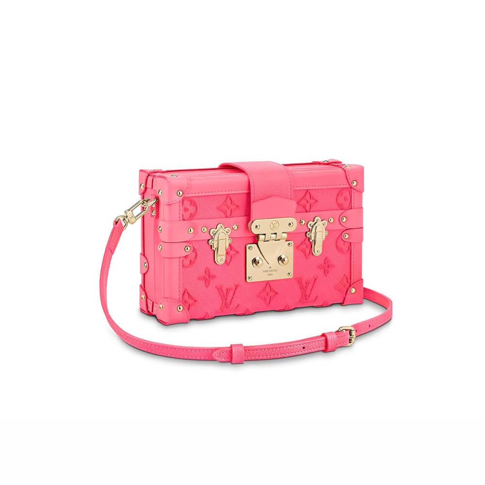 Louis Vuitton Petite Malle Bag M20745 Fluo Pink