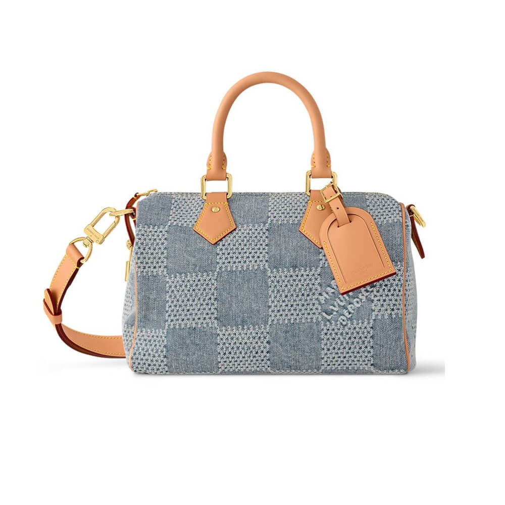 Louis Vuitton Speedy 25 Damier Denim 3D N40700