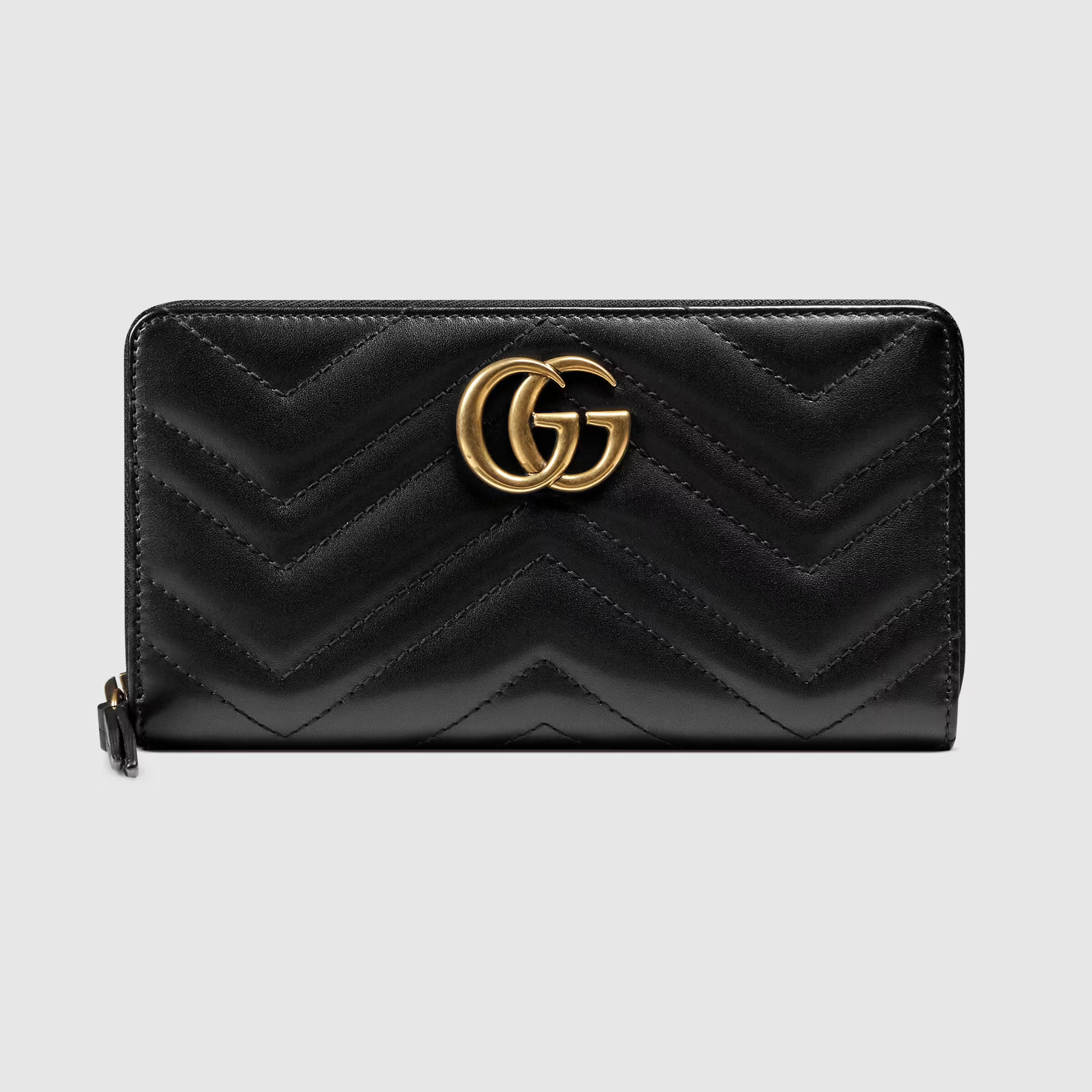 Wallets-GG Marmont zip around wallet