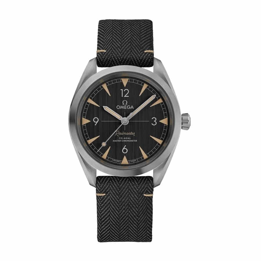 Omega Railmaster Black Replica