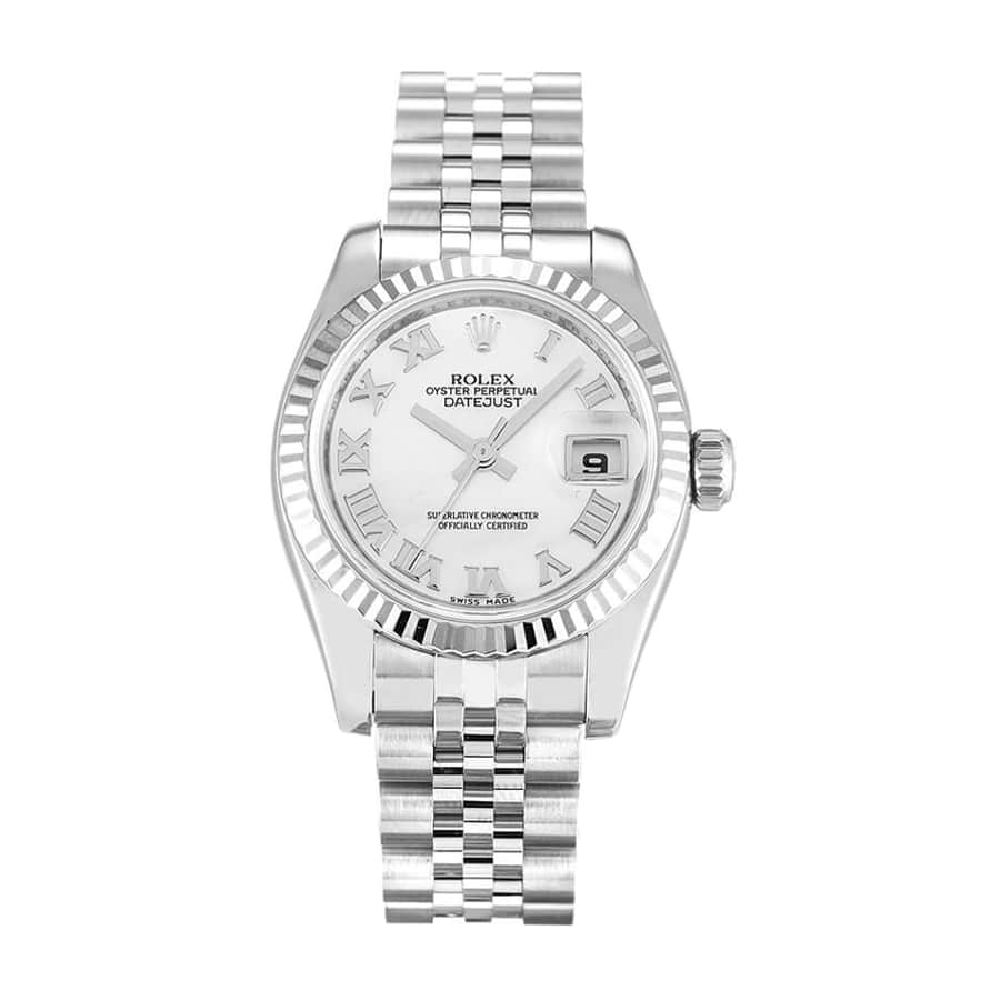 Rolex Datejust 179174 White Roman Numeral Dial Replica