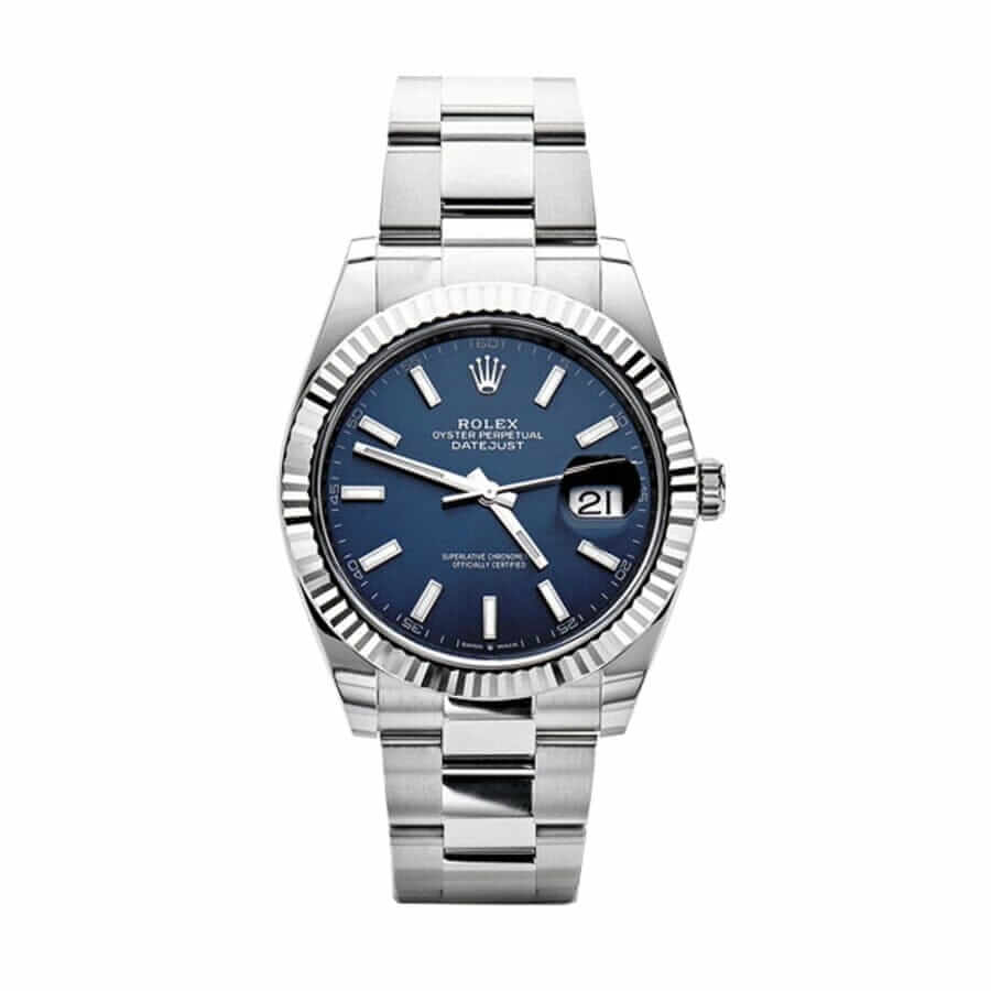 Rolex Datejust Blue Dial Steel Replica