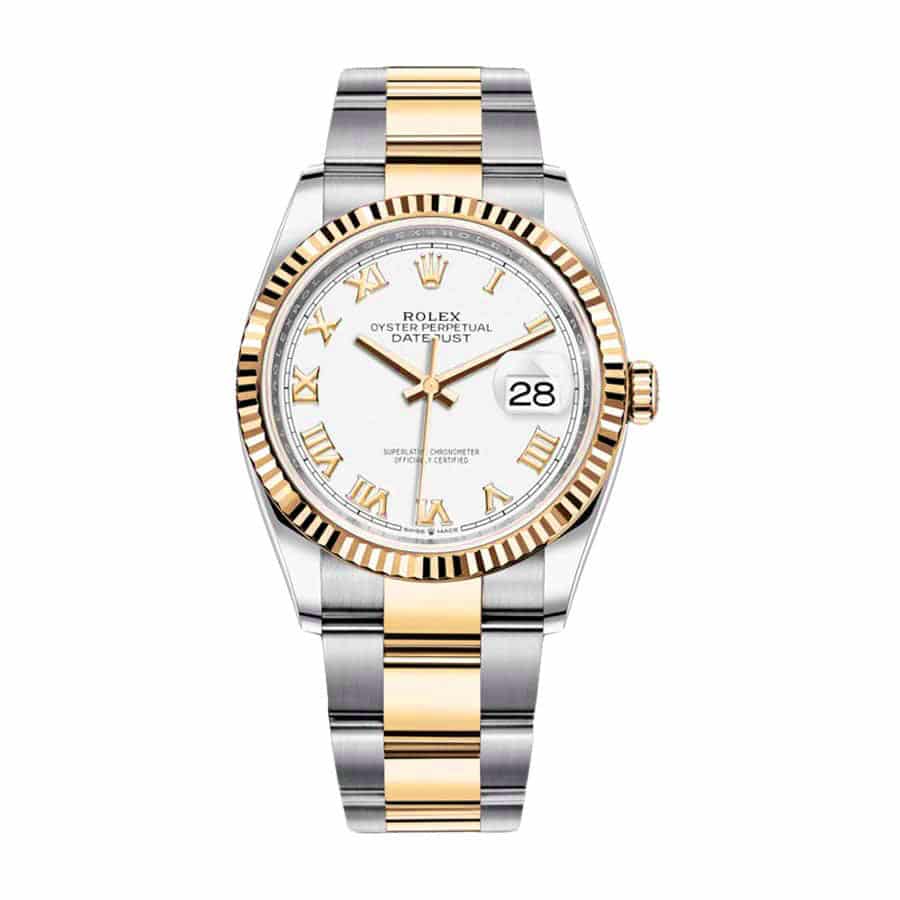 Rolex Datejust White Roman Replica