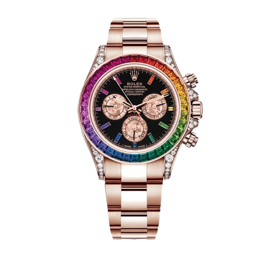 Rolex Daytona Cosmograph 116519 Rainbow & Black Dial Replica