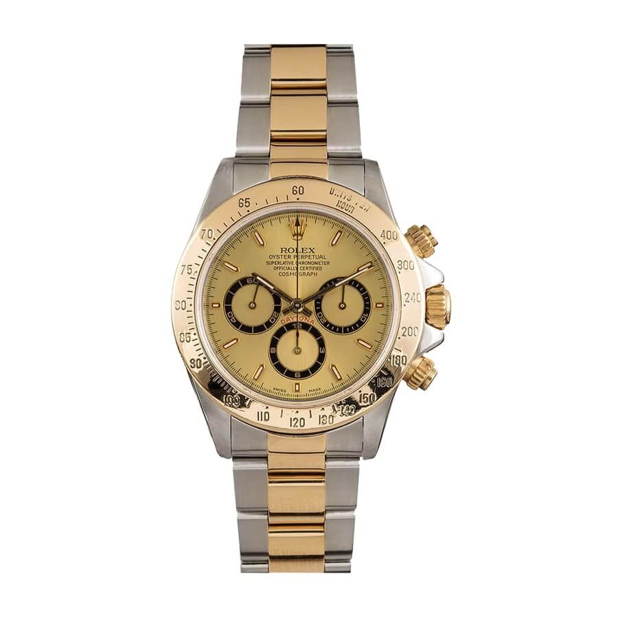 Rolex Daytona Cosmograph Yellow Gold Champagne Dial 16523 Replica