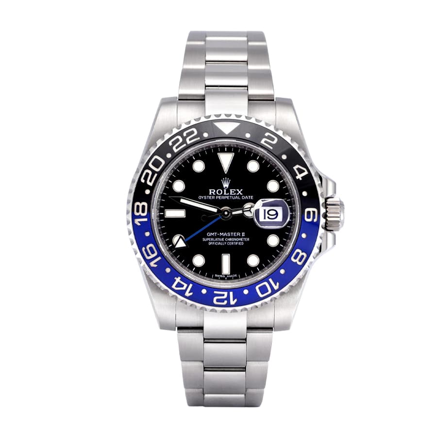 Rolex GMT-Master II Black Dial Batman Bezel 116710BLNR Oyster Replica