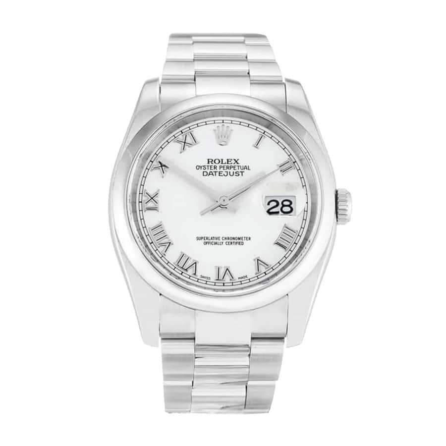 Rolex Oyster Perpetual Datejust White Dial 116200 Replica