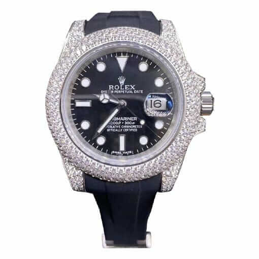 Rolex Submariner 116336 Black Dial Diamond Bezel Replica